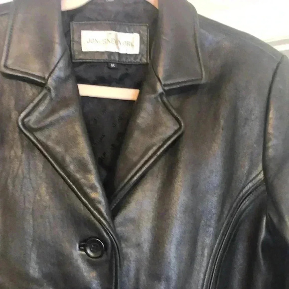 Jones New York leather jacket - Picture 5 of 12